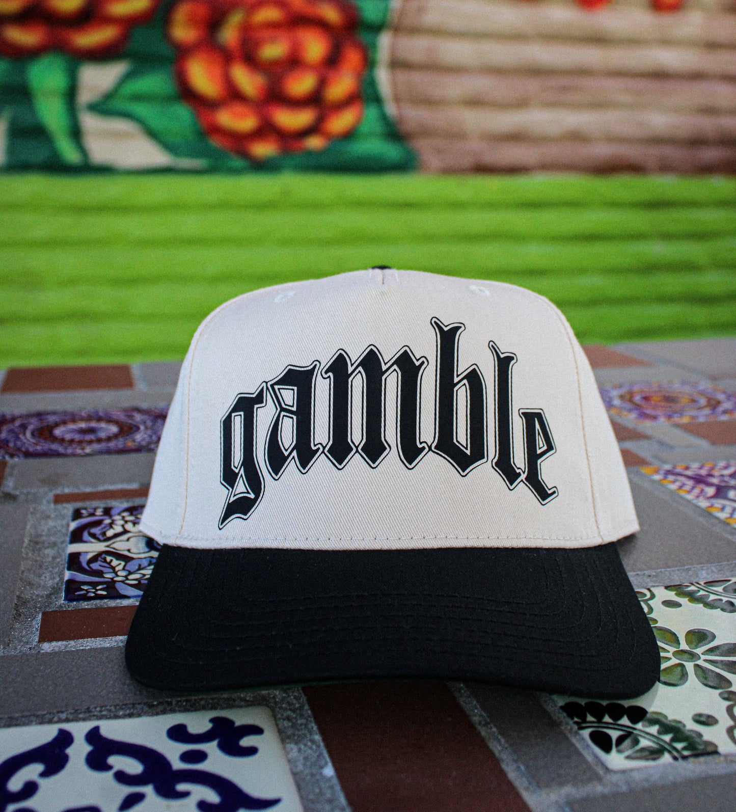 Gamble Snapback Black/OffWhite