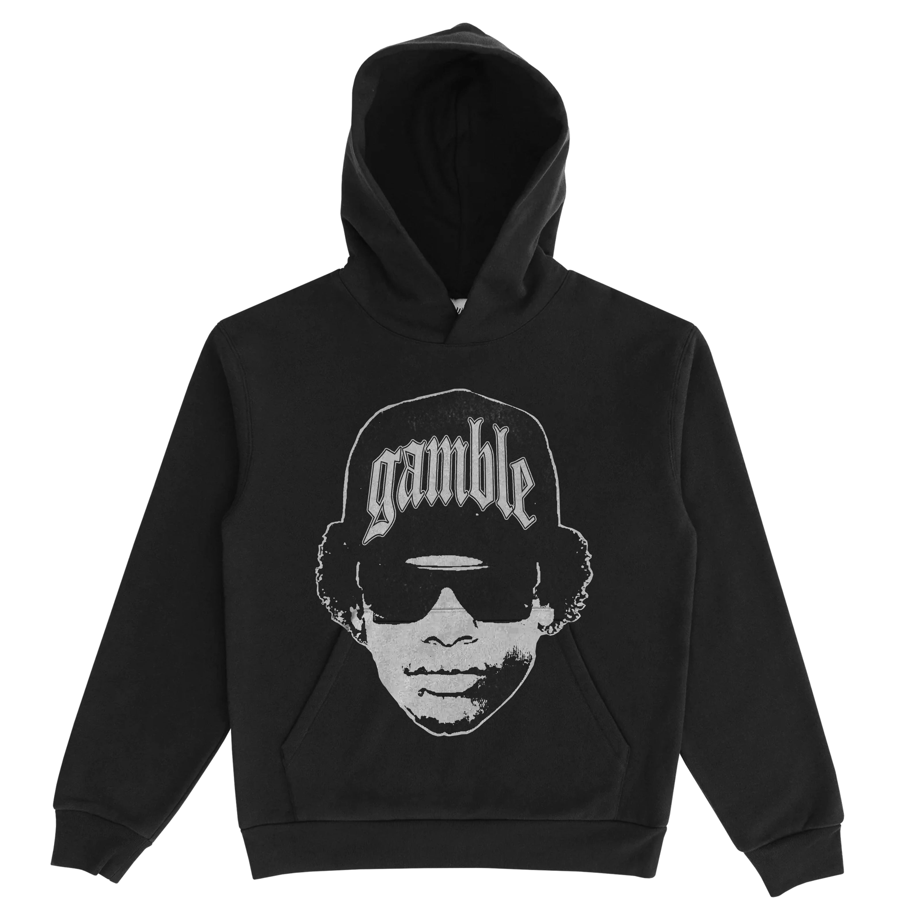 Gamble Eazy E Pullover Hoodie Black